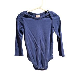 Hanna Andersson Navy Bodysuit, VGUC, Sz 90cm (3) (3A)
